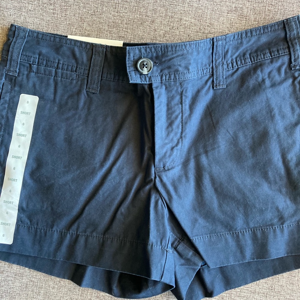 Gap factory navy blue favorite khaki size 6 BNWT - Picture 2 of 5